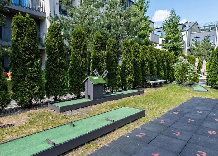 アパート Poilsio Apartamentai Maluno Vilos パランガ